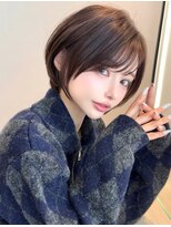ボンドストーリーノヴァ(Bond Story nova) 丸みショート×ロイヤルベージュ