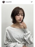 【和幸】上品かつ綺麗めレイヤーボブ/オリーブブラウン