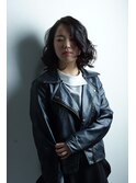 ブルーブラック_ジェンダーレスボブ