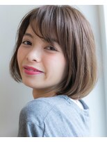 グッデイ ヘアー(GOOD DAY HAIR)&nbsp;センターパート ボルドー クラシカル ワンレン 大人ボブ 下北沢