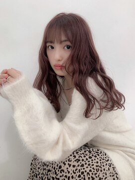 ヘアケアカルネ(HAIR CARE CARUNE) ココアピンクカラースタイル☆