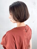 ショートボブ_セシルカットココアブラウン_ba303663