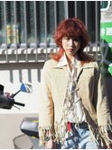 カジュアル系×大人ウルフ
