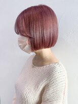 アイティーバイアルバム 下北沢店(IT by ALBUM)&nbsp;ピンクカラー_アースカラーくびれヘアツートンカラー_ba374101