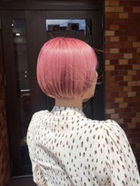 ヴィップルーム(viproom)&nbsp;ピンクカラー/ミニボブ/ツーブロック