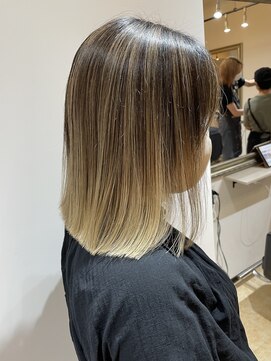 アヤメ 巣鴨店(ayame) (ayame巣鴨)ケアブリーチ_艶髪_バレイヤージュ_tokio_巣鴨__8