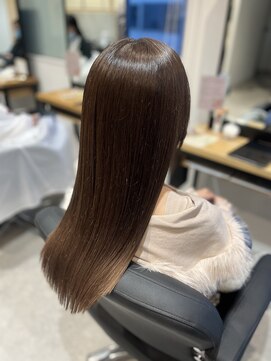 オールマイティービューティーモア(ALLMYTEA Beauty more+) 大人可愛い艶髪ロング/艶色ブラウン/[大宮駅]