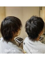 髪質改善と縮毛矯正の専門店 サンティエ(scintiller) メンズパーマ