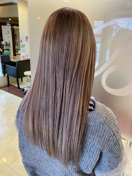 ヘアースペースブルーム ヒーロー 園田店(HAIR SPACE BLOOM hero) 【園田/ブリーチカラー】大人気ミルクティーカラー