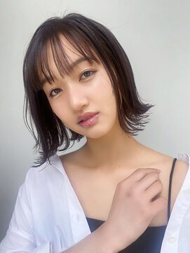 ヘアサロン ビータ(Hair salon BITA) ◎切りっぱなしボブ×ダークブラウン