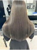 王道グレージュカラー