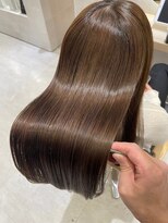 ジーナ 船橋(Zina)&nbsp;大人かわいい20代30代40代小顔ショコラベージュ１Zina船橋