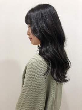 ラパンセ ブルー(LA PENSEE BLEU) 【LA　PENSEE】ブリーチなし就活カラーブルーブラック