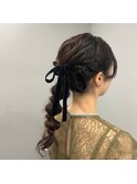 ヘアセット/結婚式/2次会パーティー