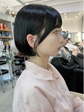 ロンドネートゥル 新潟(Lond naitre) 小顔前髪ショート