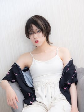 クラウン ヘア ラウンジ(CROWN hair lounge) ★くらげヘアー　【マッシュウルフ】