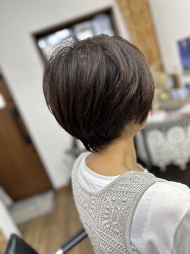 マリー ボリューム◎丸み◎ふんわりショート！