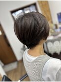 ボリューム◎丸み◎ふんわりショート!