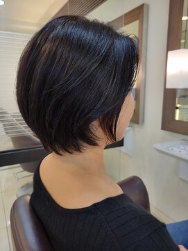 スタイル 成城学園前(STYLE) 耳かけショートボブ　絶壁解消ヘア　クビレショート