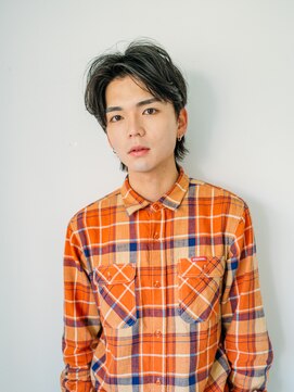 ヘアーメイク ボノ 調布(HAIR MAKE BONO) ウルフセンターパート