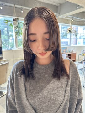 パーク(PARK) 顔まわりカット顔まわりレイヤーウルフレイヤーカット姫カット