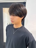 ベル 桑名(BHEL)&nbsp;三重桑名ニュアンスパーマシースルーマッシュ緩めセンターパート