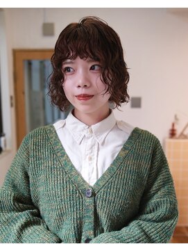 ネルケ 立川(nelke) ミニボブパーマ/ニュアンスパーマ/レイヤー