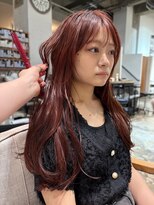 ノラ ヘアーサロン(NORA HAIR SALON) 暖色カラーレッドブラウンピンクブラウンピンクレッドカラー