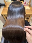 髪質改善*ロングレイヤーグレーベージュ*美髪【Zina船橋】