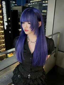 キイ ギンザ(k.e.y GINZA) 青紫