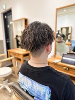 セイドット フクオカ(Say.FUKUOKA) 【メンズ★大名】ツイストスパイラルパーマ×刈り上げスタイル
