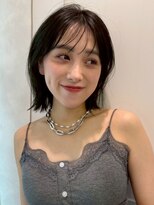 ポーチバイハニー オモテサンドウ(PORCH by HONEY omotesando) レイヤーボブ/外ハネボブ/切りっぱなしボブ/ダークグレージュ2