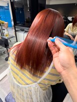 キコエル 三軒茶屋(kikoeru) ブリーチなし!オレンジカラー♪