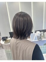 ロンドリゼル 札幌(Lond RiseL) オリーブグレー/前髪/ボブ/マロンベージュ/レイヤーカット/小顔