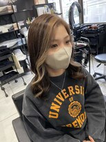 ヘアーデザイン ジェルム(Hair Design germe)&nbsp;フェイスフレーミングカラー #しのだスペシャル