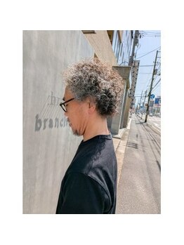 ブランチヘアー(branch hair)の写真/メンズもお洒落を楽しむ時代に♪