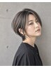 【白髪ぼかし◎】ハイライト＋カット　￥16720～