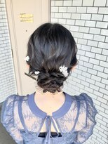フェリーチェ 六本木店(Felice)&nbsp;シニヨン アップスタイル   参列ヘア お呼ばれヘア  着物 和装
