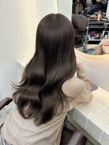 ミラ 新宿(MILA)&nbsp;グレージュカラー/韓国/黒髪/レイヤー/髪質改善/縮毛矯正/