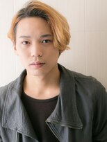 モッズヘア メン 仙台愛子駅前店(mod's hair men) かき上げブリーチデザインサーフカールスマートマッシュc仙台