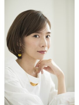 エルブロッサム 北上尾店(L-Blossom) 20代30代40代クラシカルな大人カジュアルボブスタイル