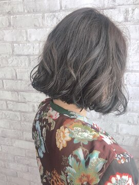 オルト(Ort) （お客様スナップ）女性らしさ◎シンプルエアリーボブ