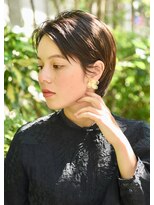 ユノ(juno)&nbsp;【Lepes】ハンサム黒髪ベリーショート★タイトシルエット