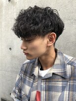 フィフス(fifth) マッシュウルフ コンマヘア ツイストパーマ ツーブロック