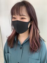 五番街 《五番街》インナーカラー ×ピンクオレンジ