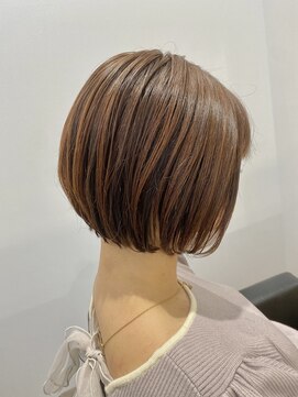 フォーディー(for D) Hair Salon for D ×　前下がりボブ
