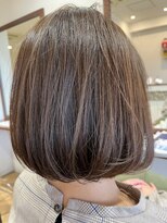 ヘアサロンヒナタ(hair salon Hinata)&nbsp;クール系カラーボブスタイル