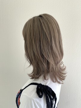 ゴットフロー(GOTTO FLOW) アッシュベージュ/レイヤーカット/くすみカラー