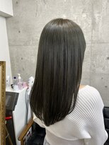 メルシー トータル ブランディング サロン(merci TOTAL BRANDING SALON)&nbsp;オリーブグレージュ/艶髪ロング