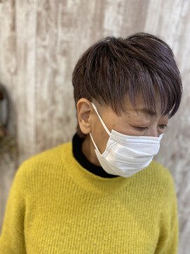 アイヴァンキャトル山野愛子 東陽町イースト21モール店 刈り上げショートウルフがカッコイイ！
